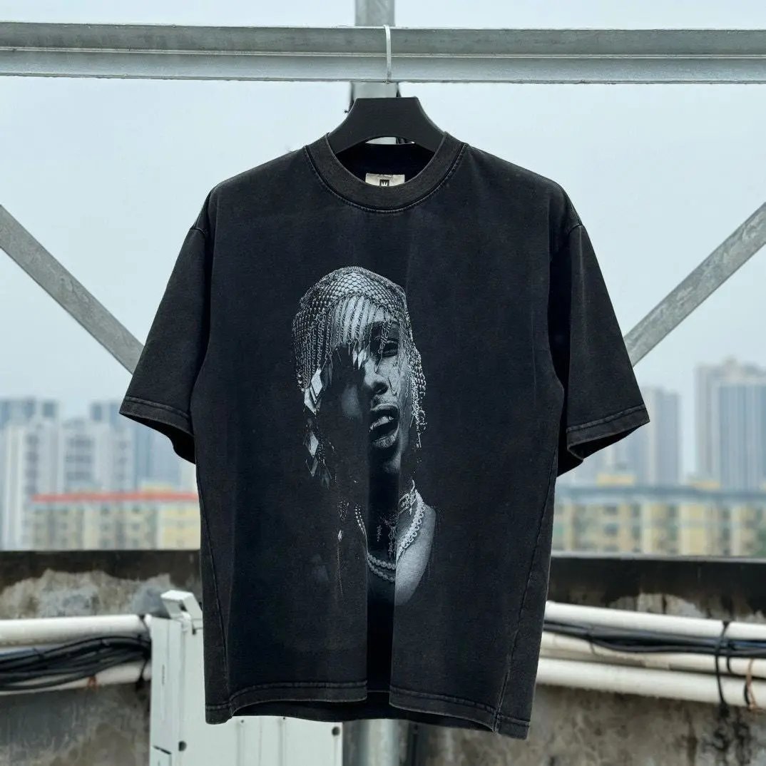 High quality pure cotton creative short sleeves