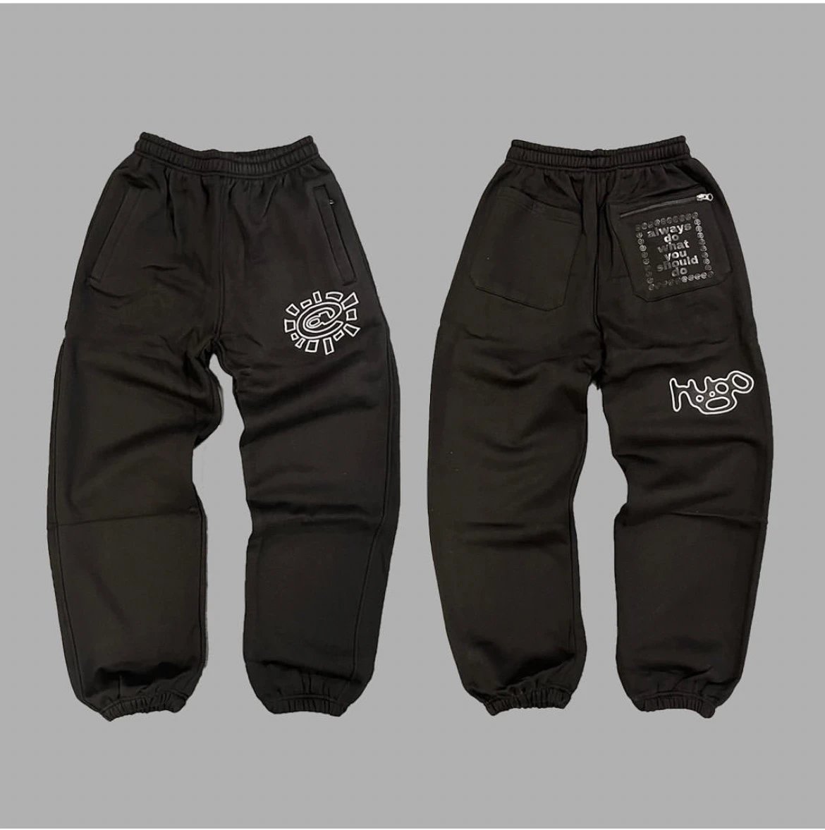 New high quality sun hoodie set jeans
