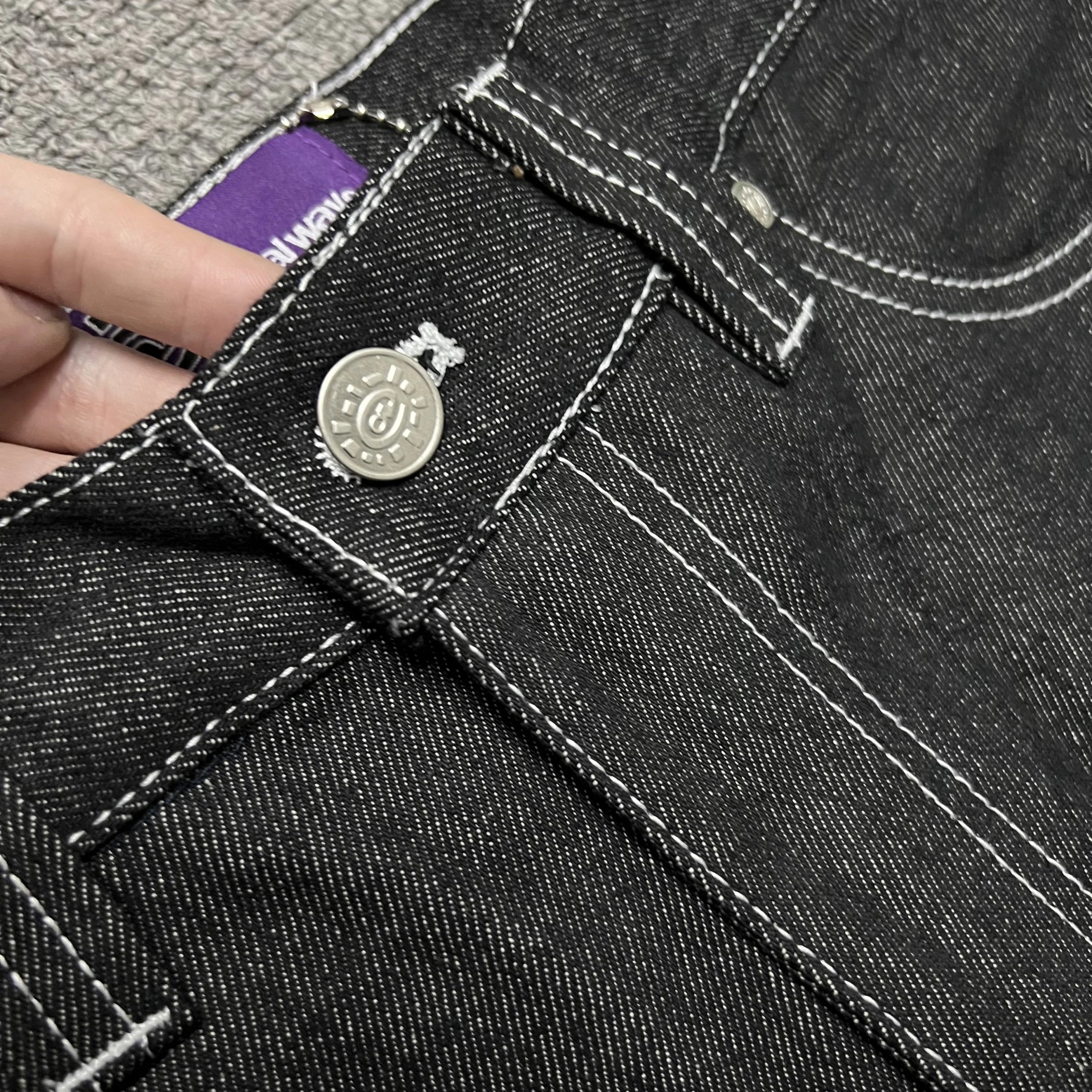 New high quality sun hoodie set jeans