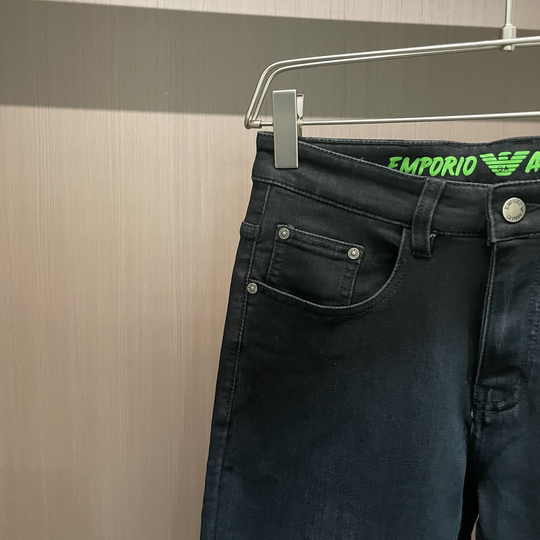 New high-end men's stretch brand trendy pants and jeans