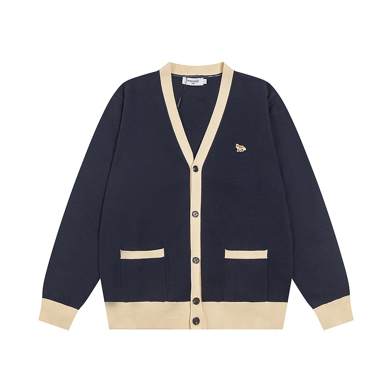 High quality fox head wool sweater cardigan pls add : 18030258501 if you need size guide
