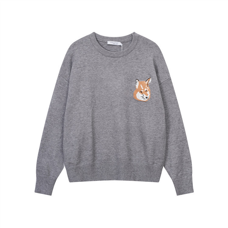 High quality fox head wool sweater cardigan pls add : 18030258501 if you need size guide