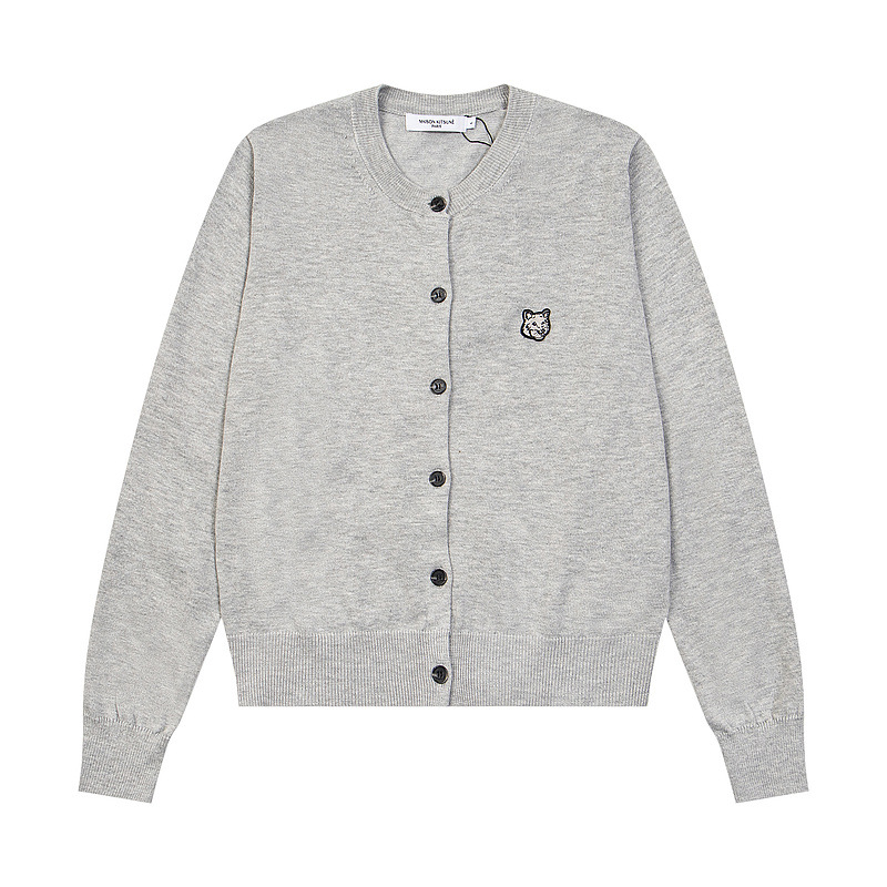 High quality fox head wool sweater cardigan pls add : 18030258501 if you need size guide