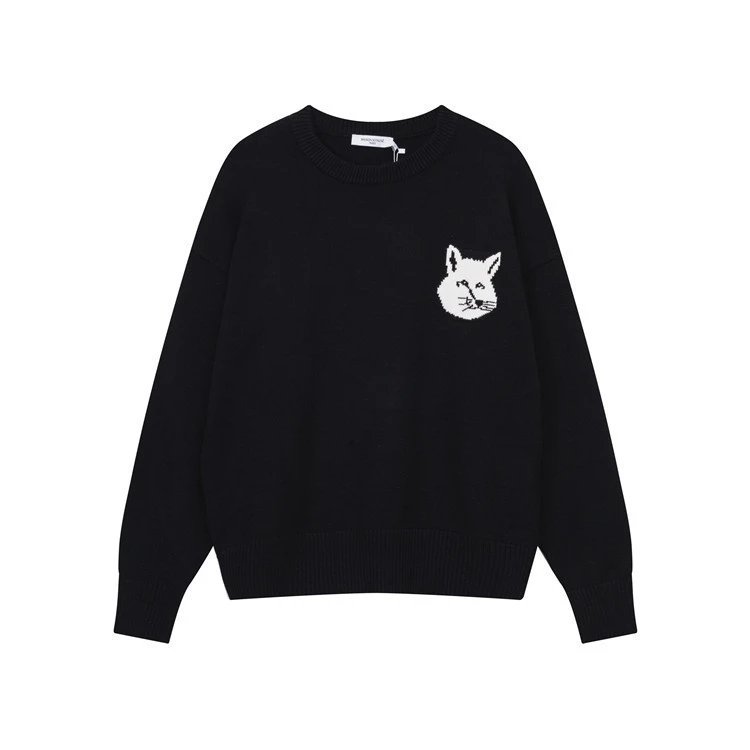 High quality fox head wool sweater cardigan pls add : 18030258501 if you need size guide