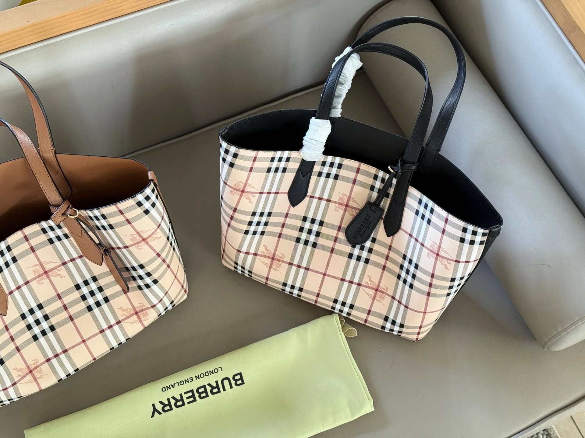 High quality double-sided tote shopping bag