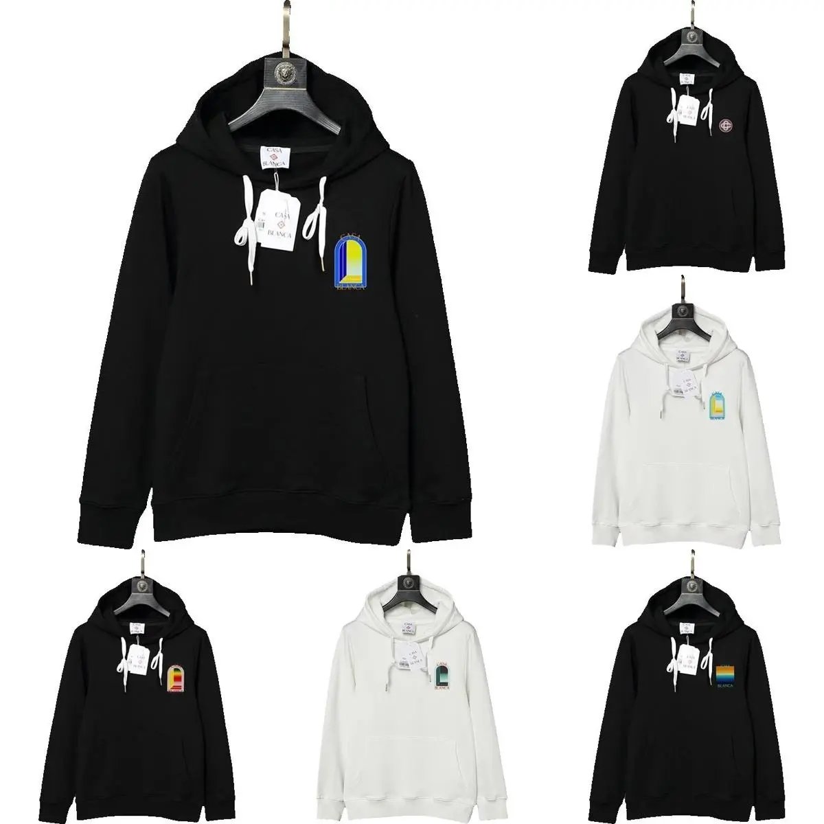 High quality Time Gate printed hooded sweatshirt