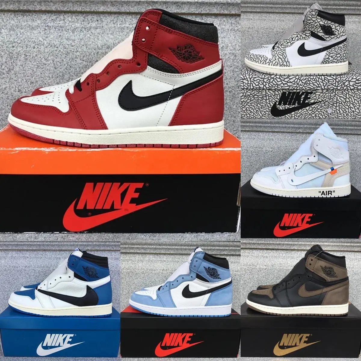 High top casual shoes 001-XW
