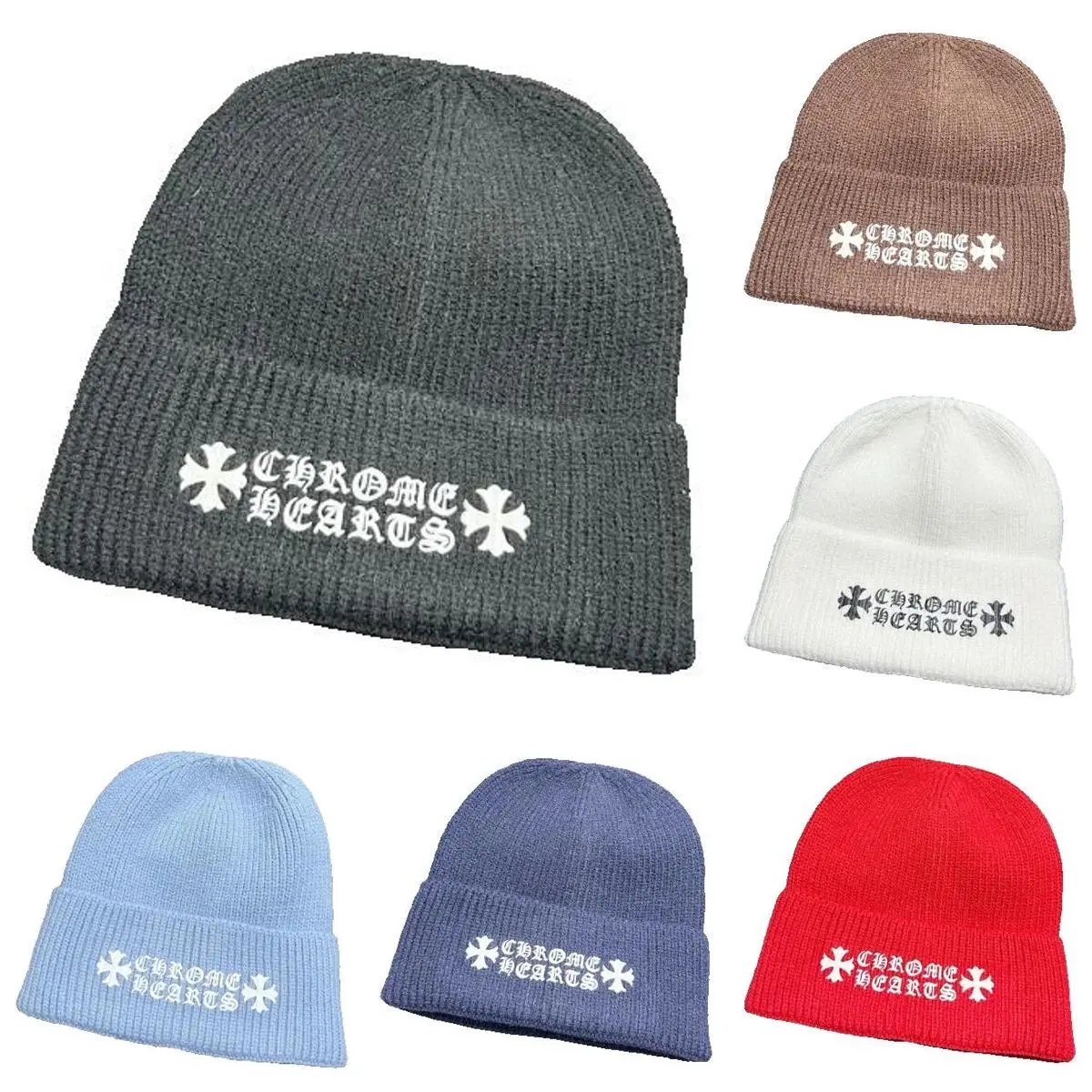 High quality fashionable and versatile symbol knitted hat pls add : if you need size guide