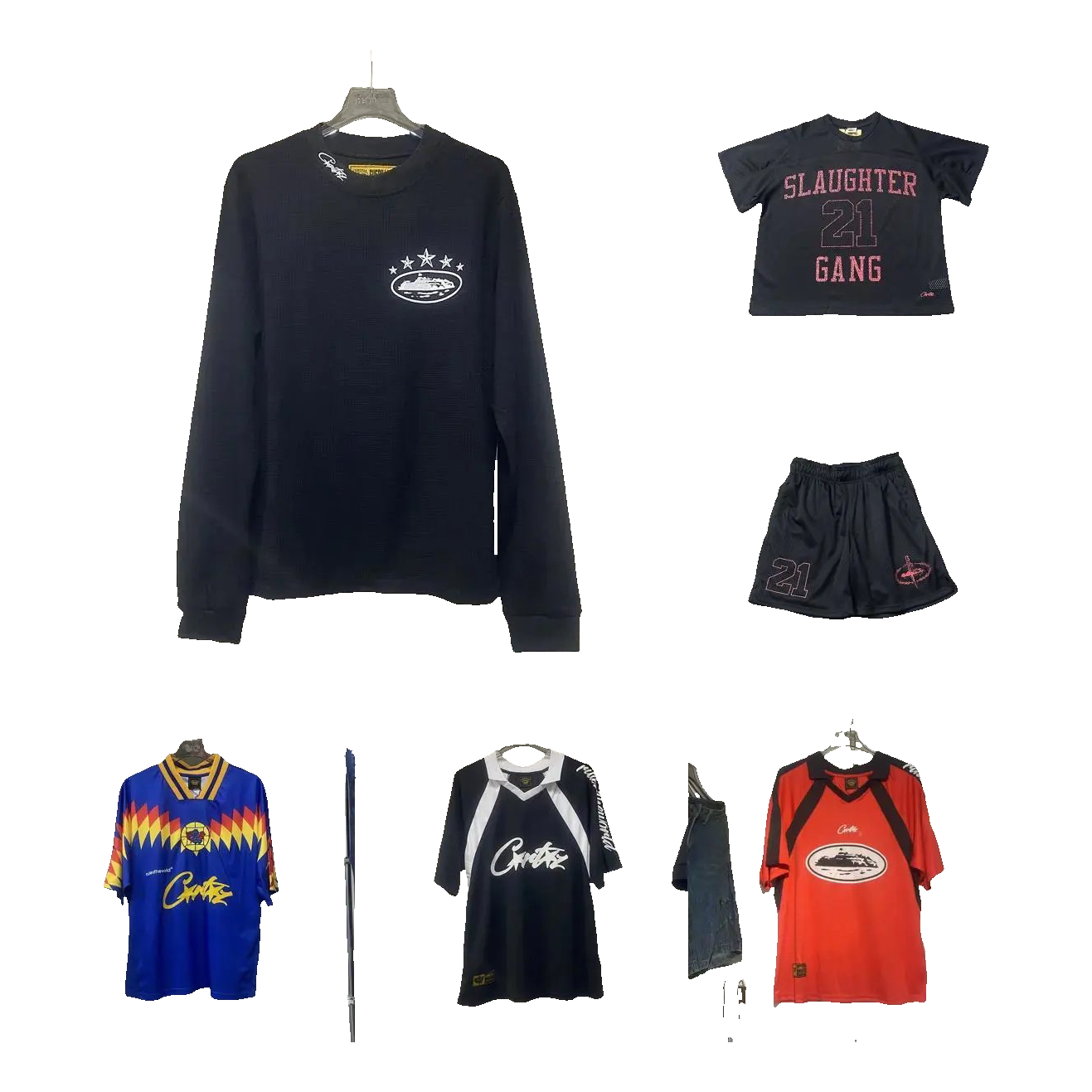 High quality jerseys with short sleeves and long sleeves
