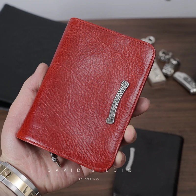 High quality 925 silver short wallet fashionable wallet