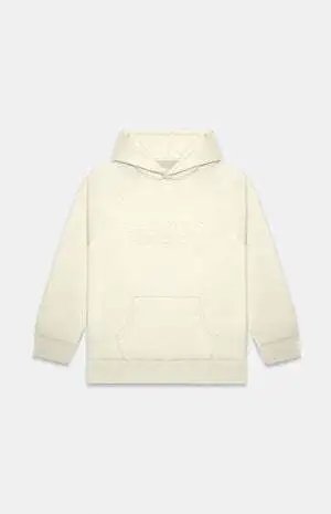 High quality letter flocking hooded sweatshirt made of flannel and flannel long pants