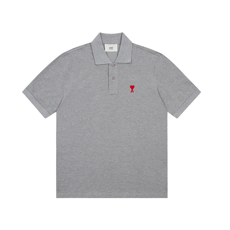 High quality small heart embroidered short sleeved 1:1 pls add : 18030258501 if you need size guide
