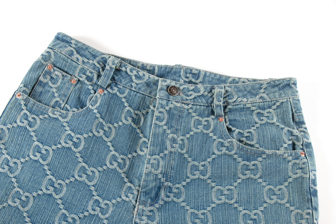 High quality denim suit