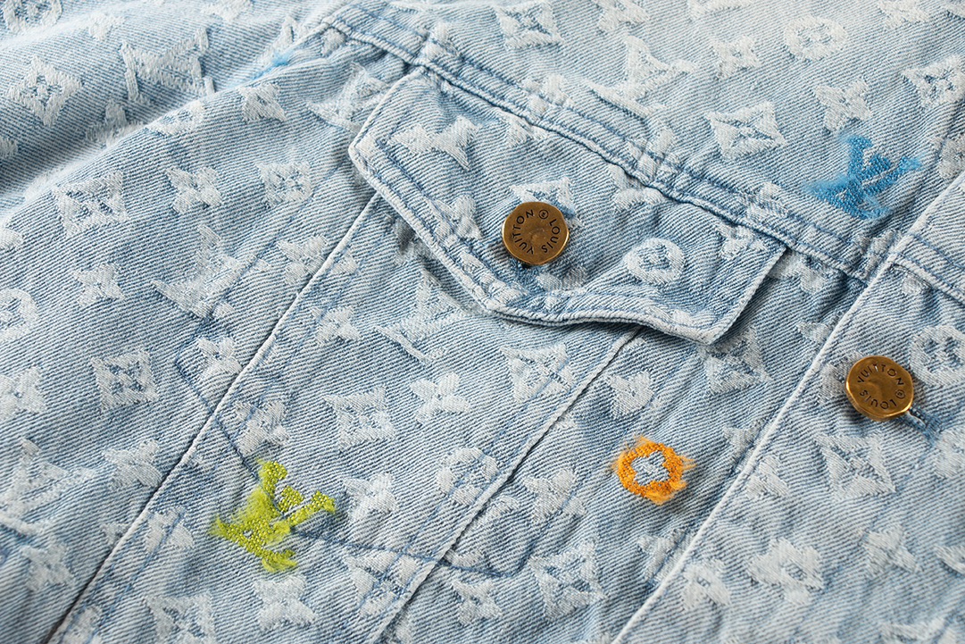 High quality denim suit