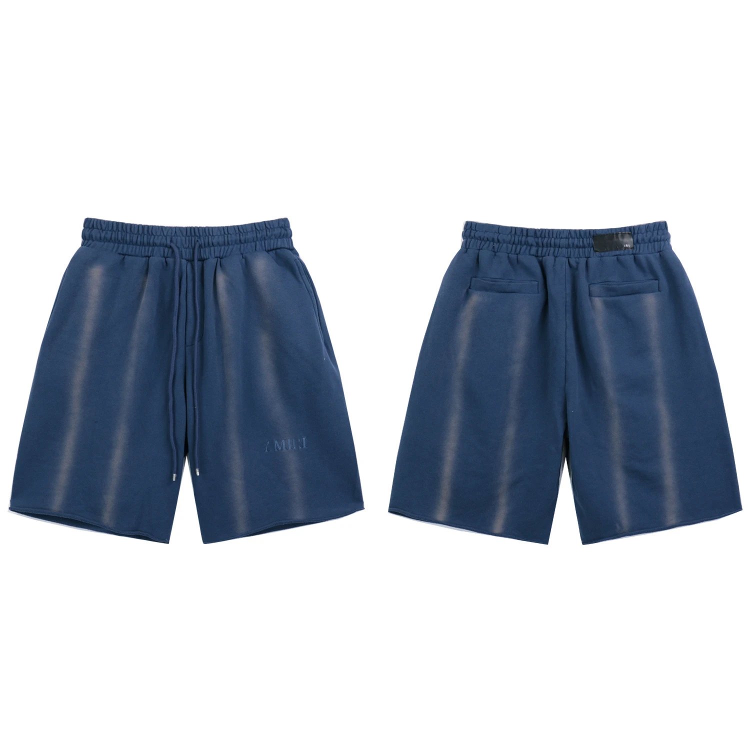 High quality washed letter short sleeved set