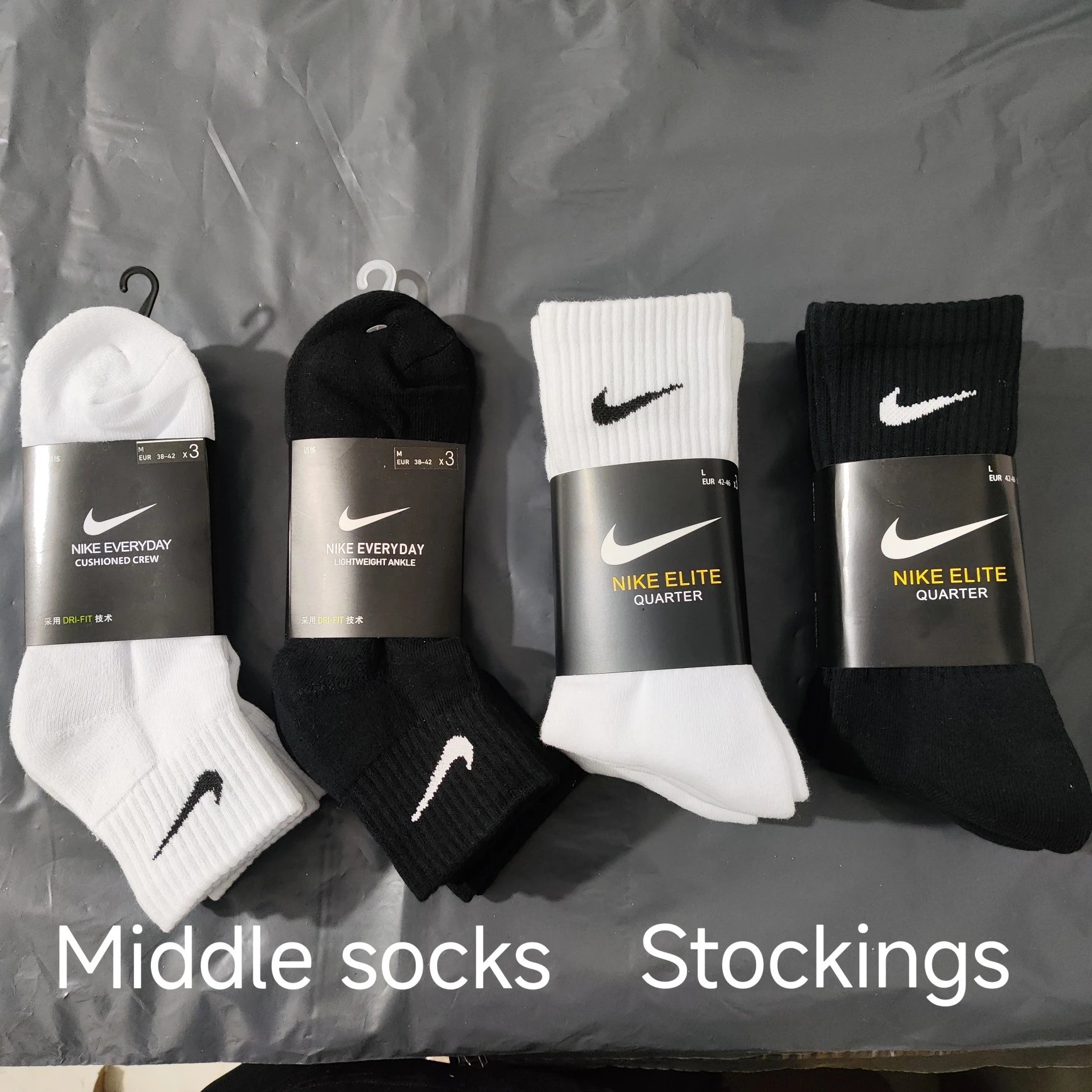 High quality solid color sports socks with anti odor and breathable properties