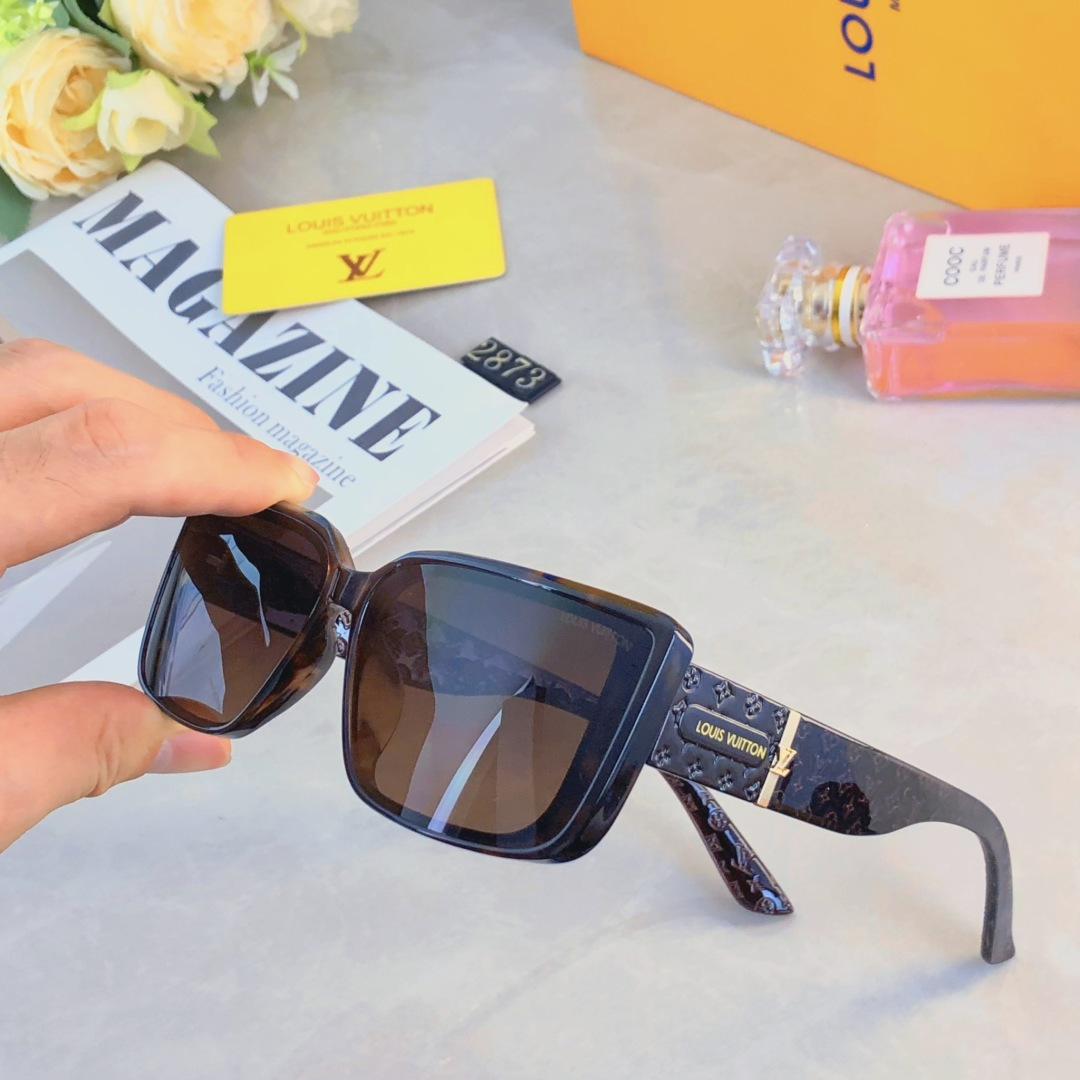 High quality temperament sunscreen sunglasses 2 pcs add : 18030258501 if you need size guide