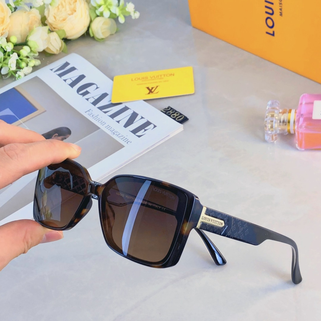 High quality temperament sunscreen sunglasses 2 pcs add : 18030258501 if you need size guide