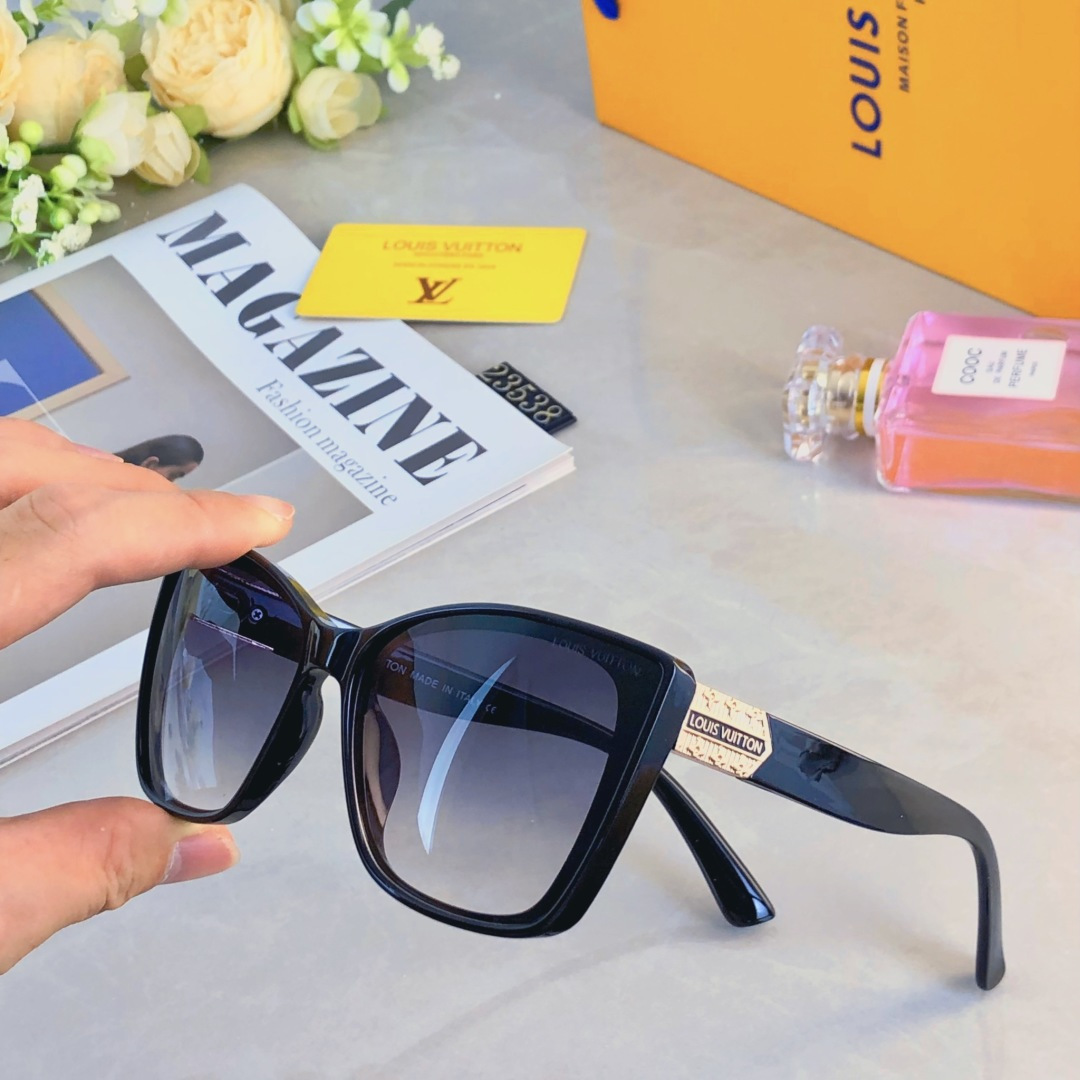 High quality temperament sunscreen sunglasses 2 pcs add : 18030258501 if you need size guide