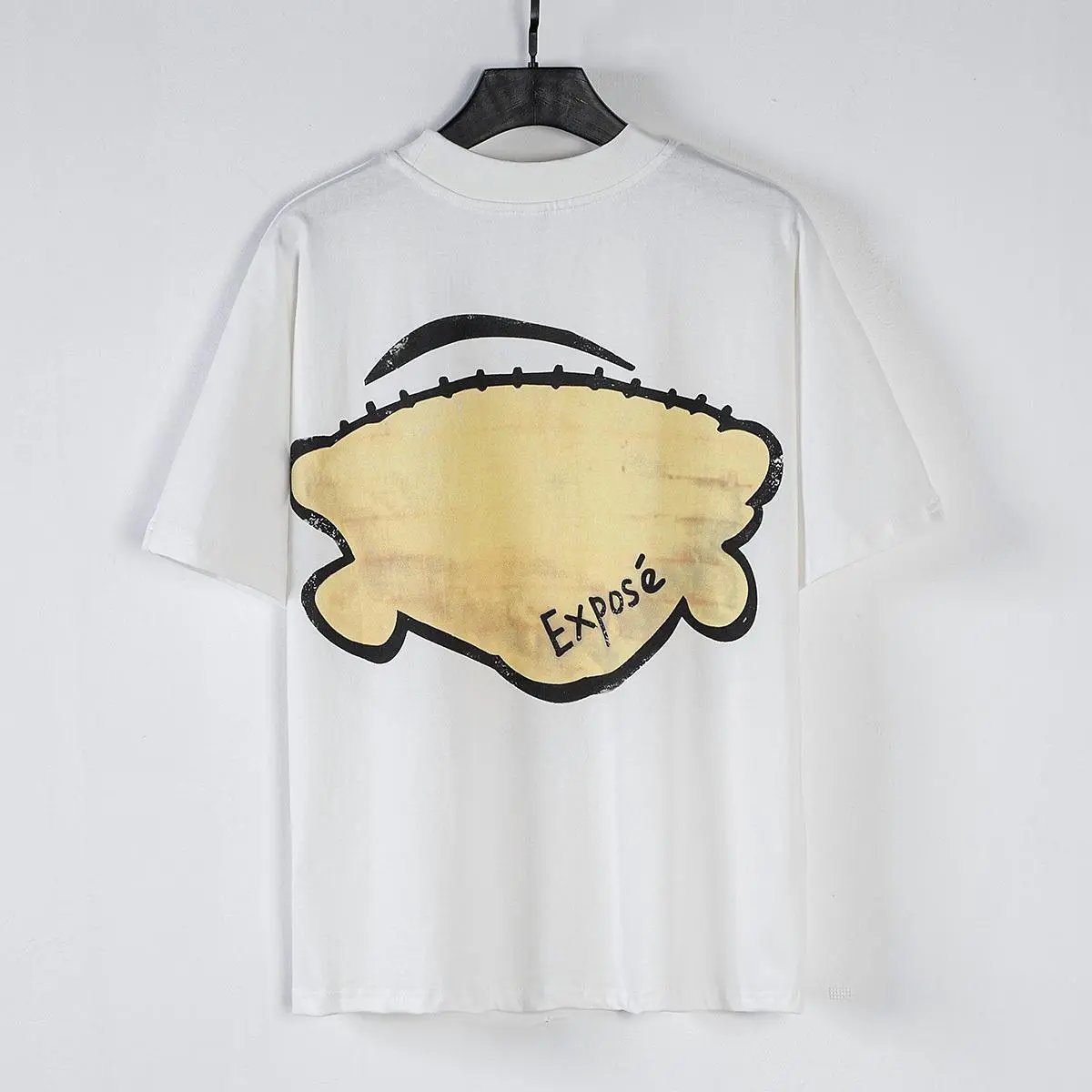 High quality trendy printed bat short sleeves