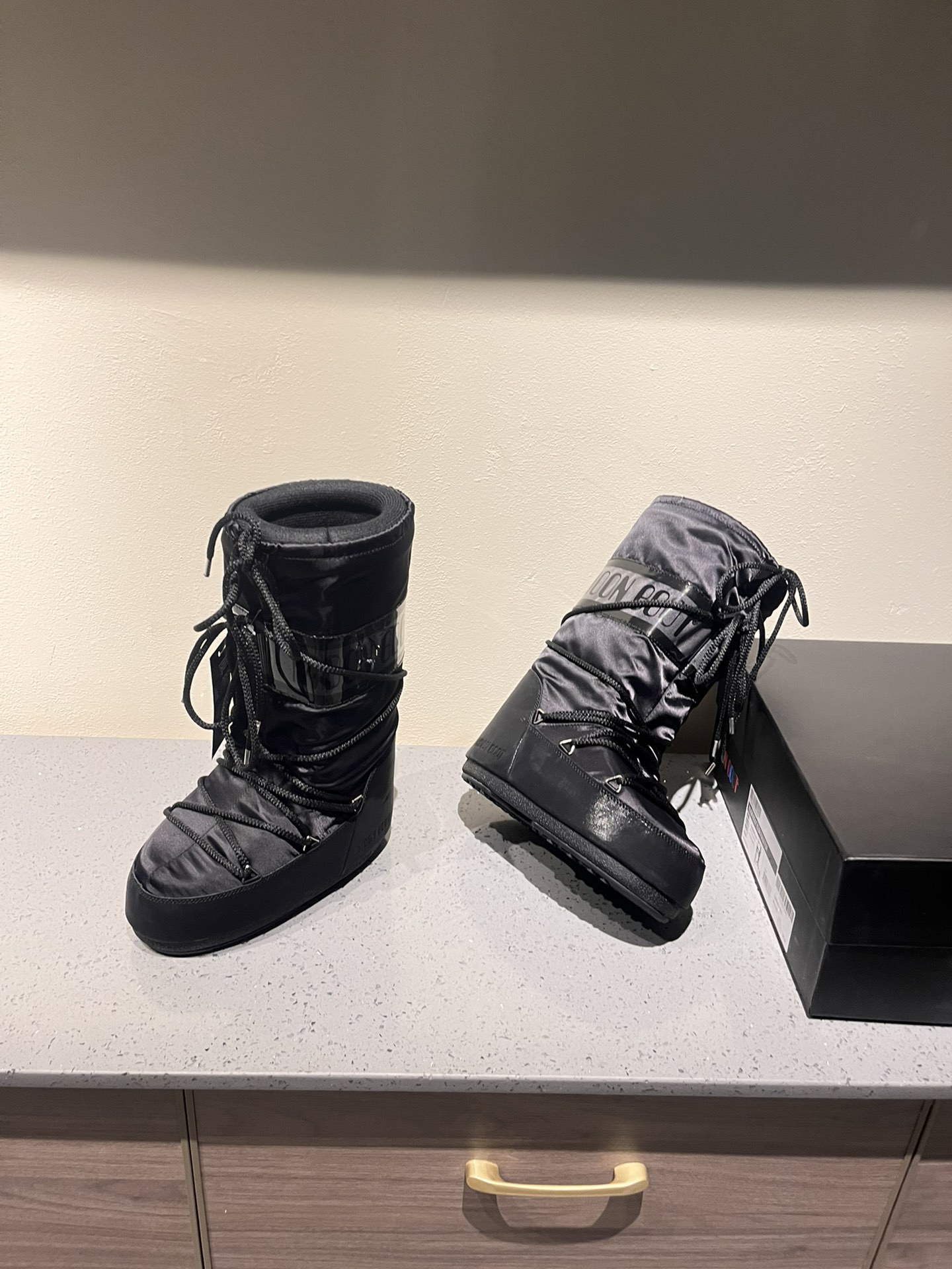 High quality ugly and cute long snow boots