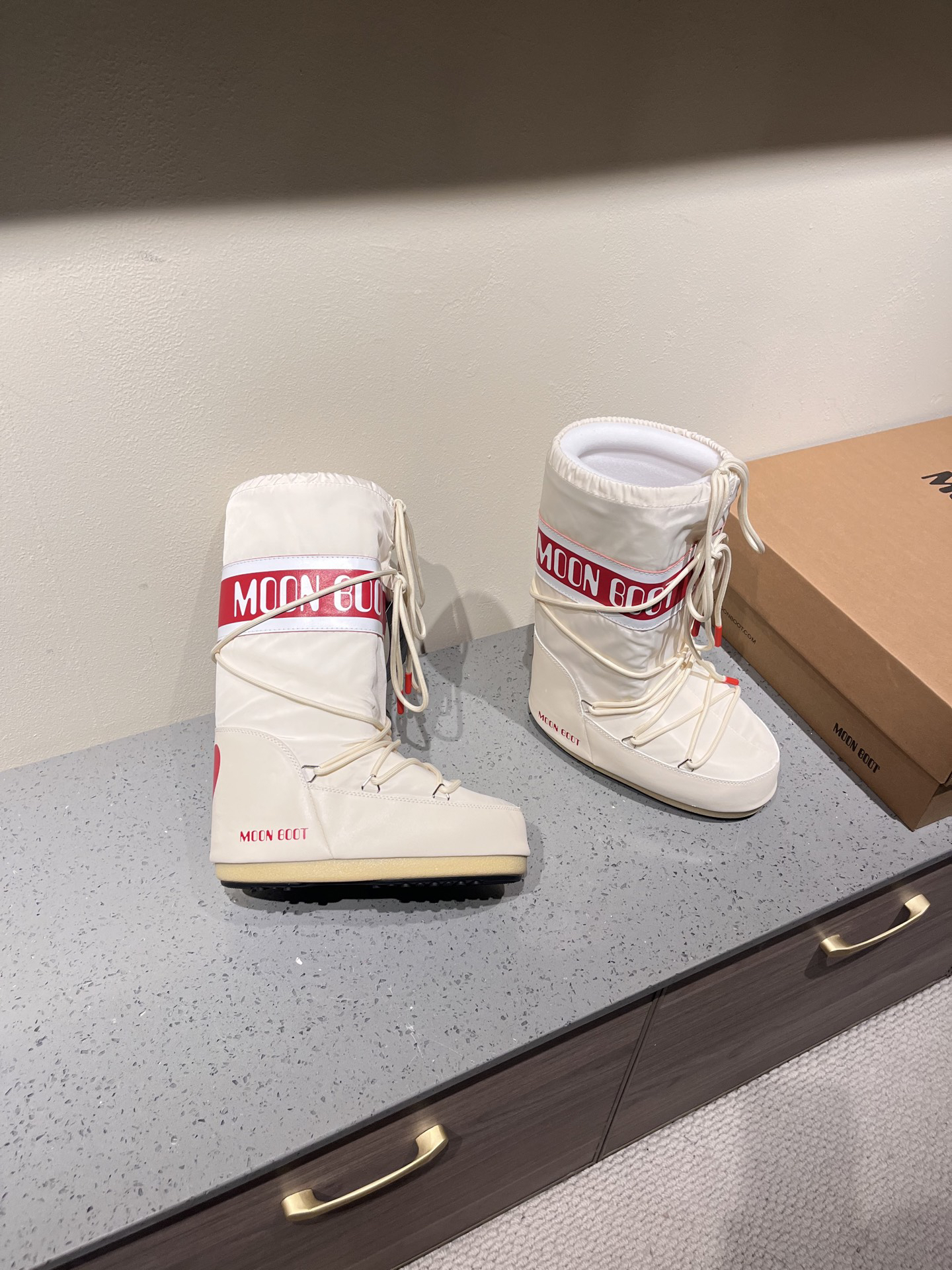 High quality ugly and cute long snow boots