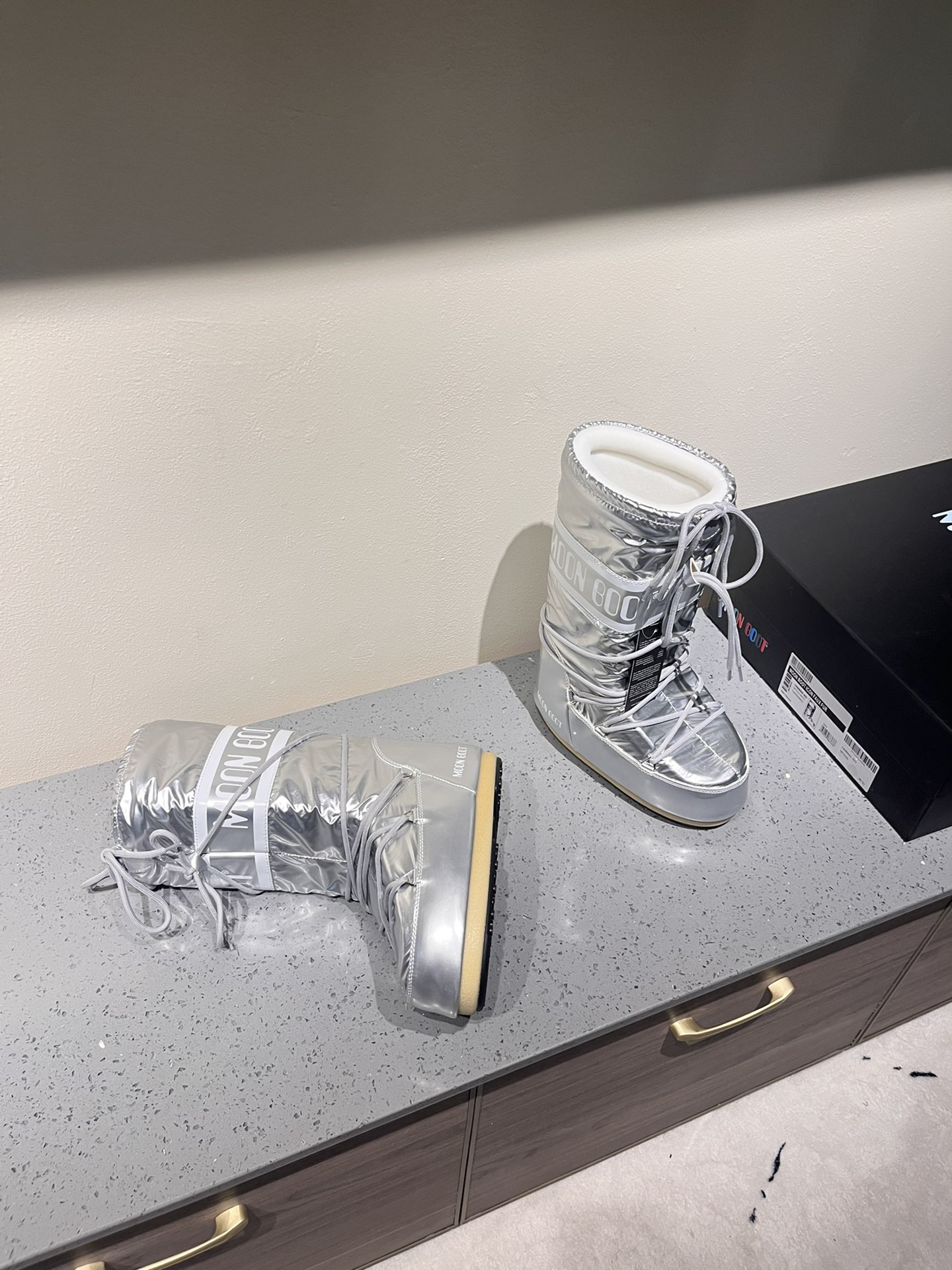 High quality ugly and cute long snow boots