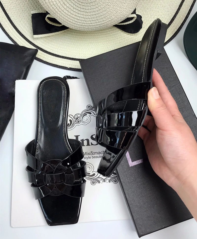 High quality flat woven slippers, please add : 18030258501 if you need size guide
