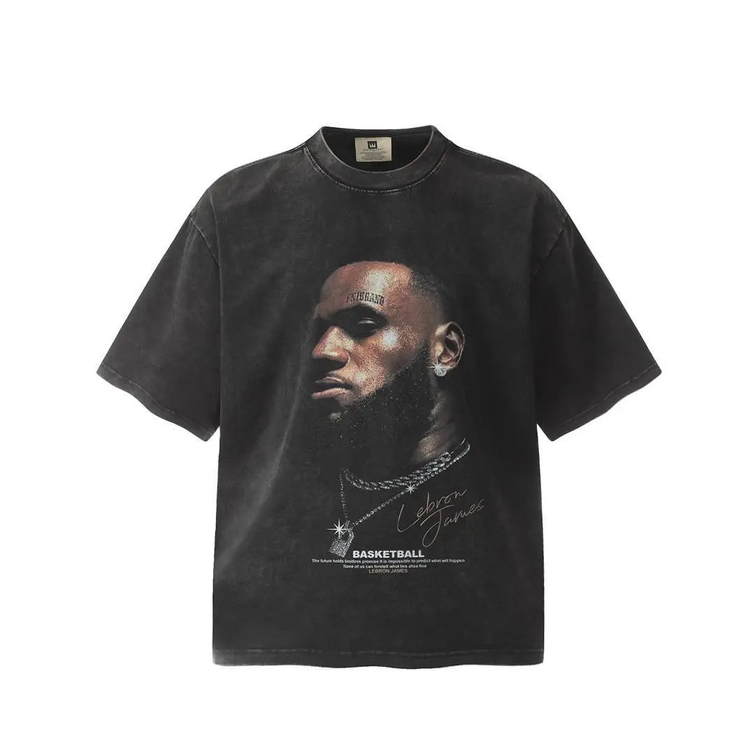 High quality pure cotton creative short sleeves