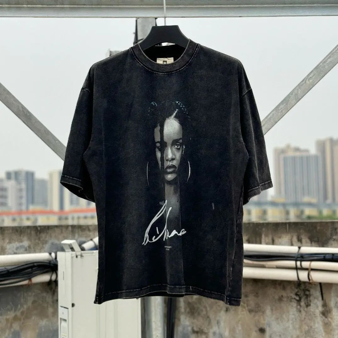 High quality pure cotton creative short sleeves