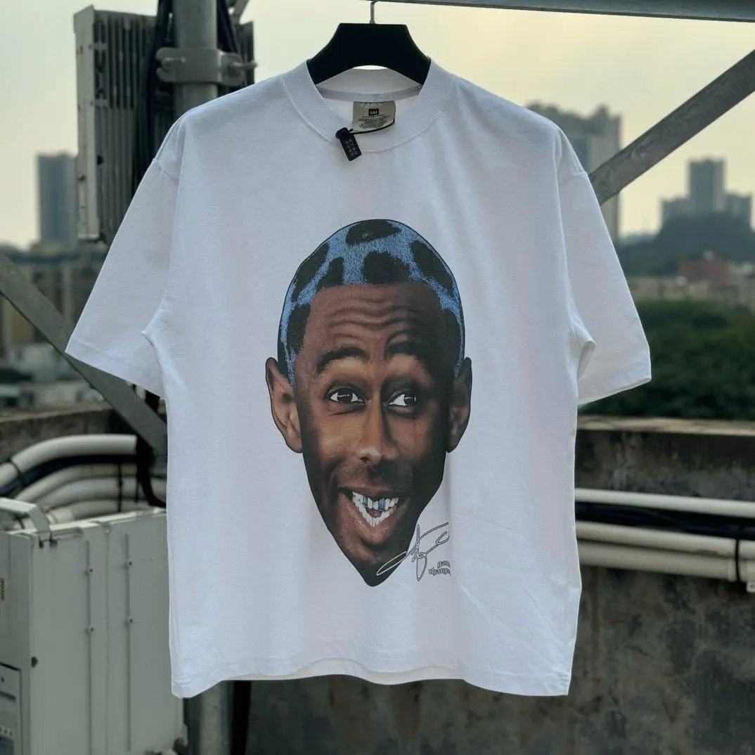 High quality pure cotton creative short sleeves