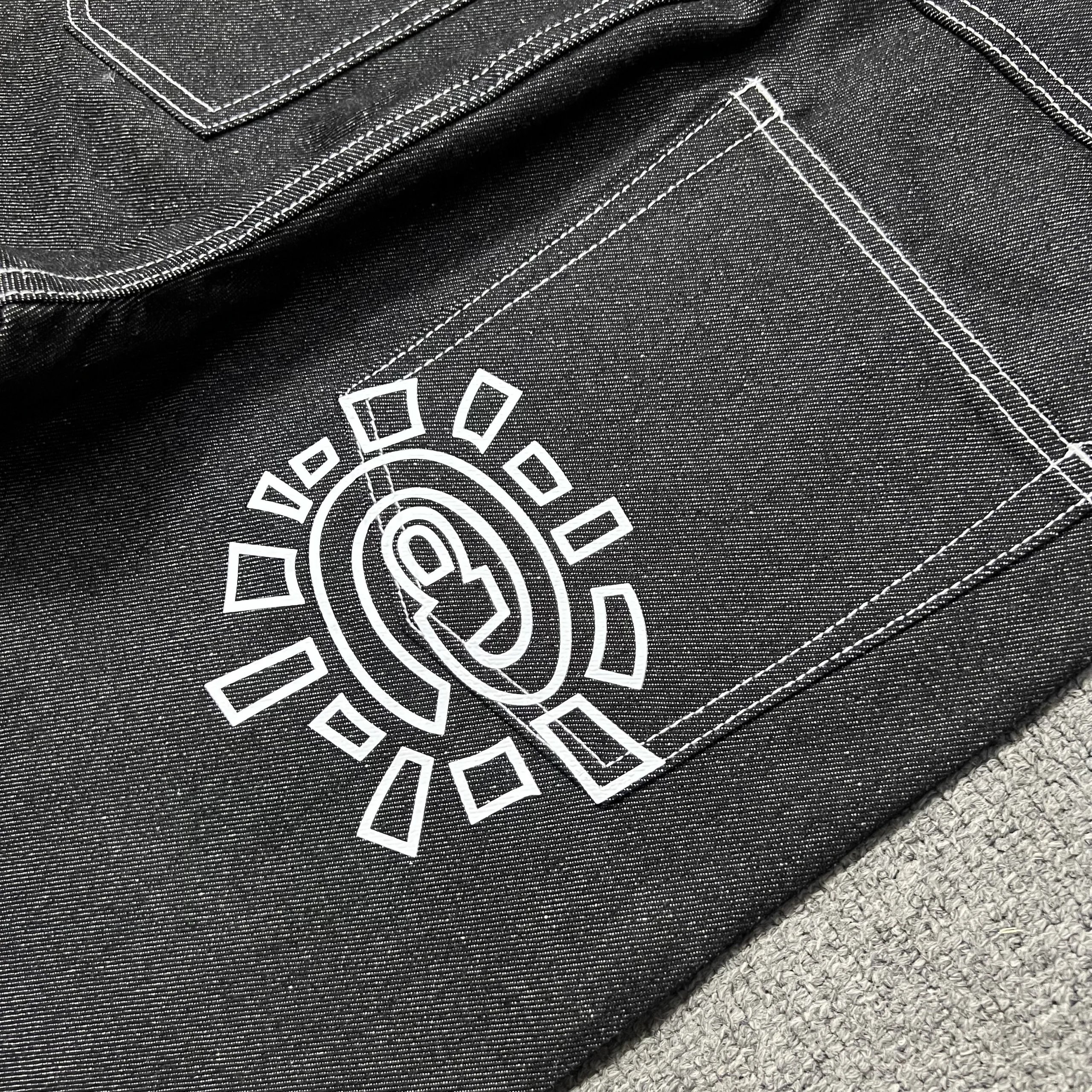 New high quality sun hoodie set jeans