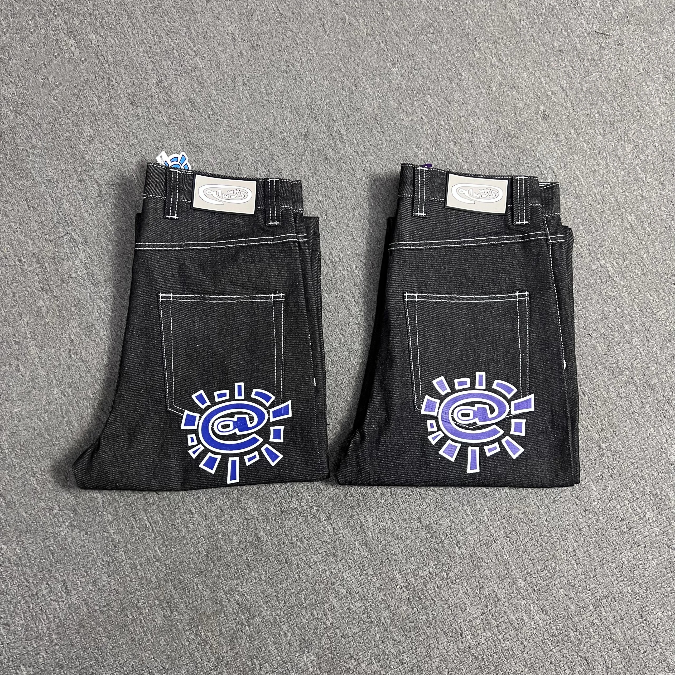 New high quality sun hoodie set jeans