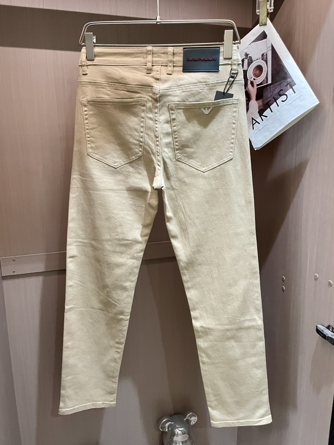New high-end men's stretch brand trendy pants and jeans
