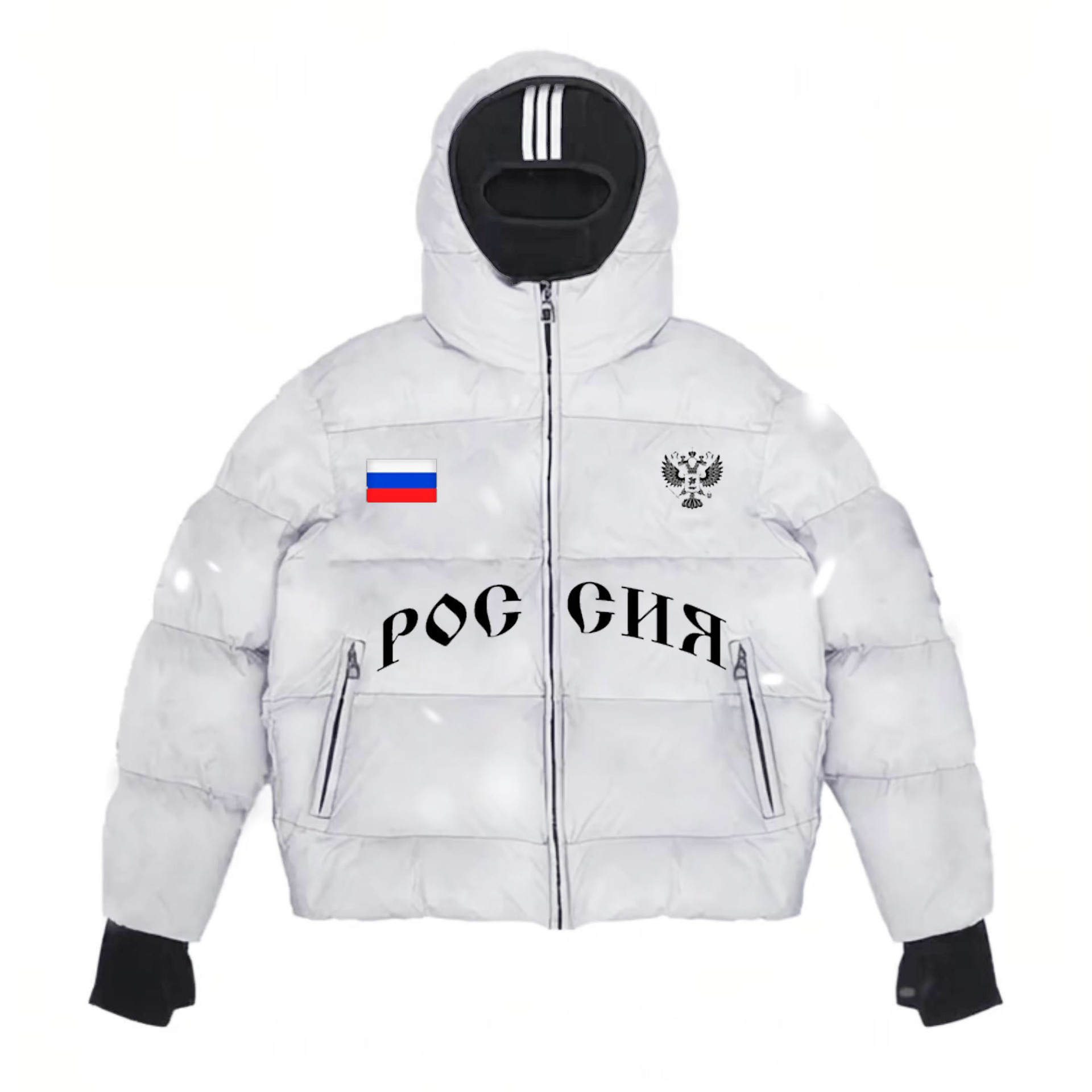 High quality double hat mask cotton clothing street style