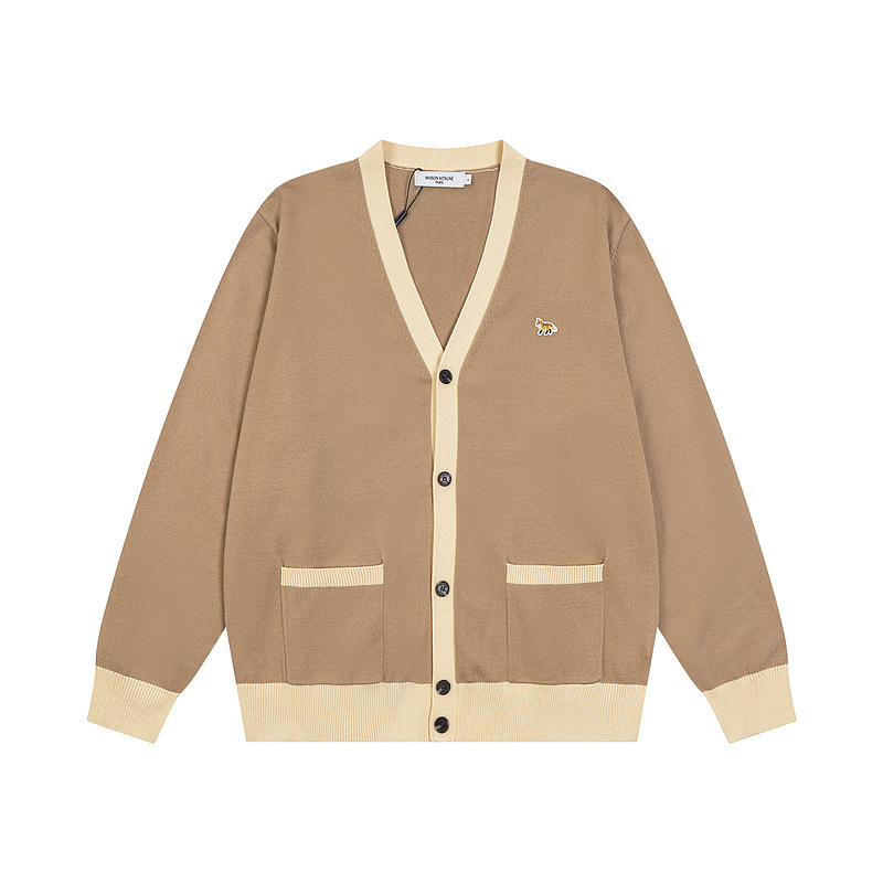 High quality fox head wool sweater cardigan pls add : 18030258501 if you need size guide