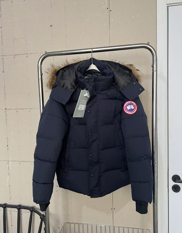 High quality goose hooded cotton jacket xs2xl