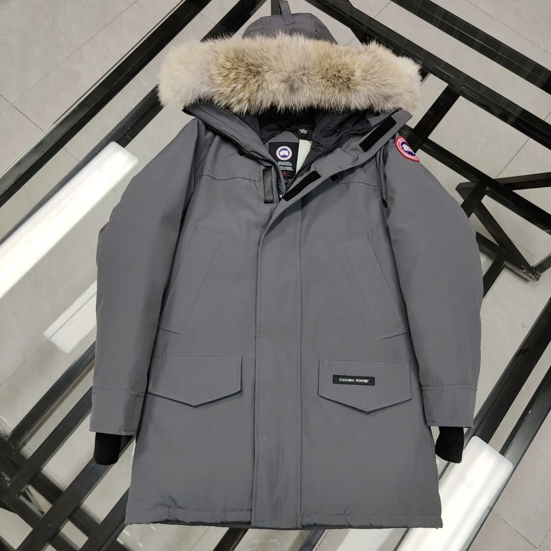 Winter long down jacket