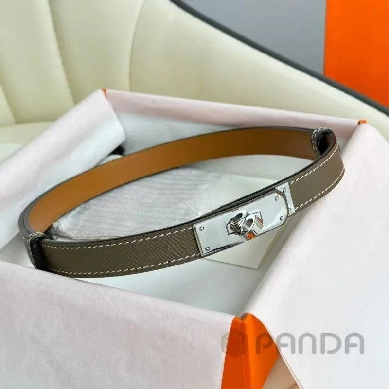 High quality first layer cowhide steel buckle women's belt