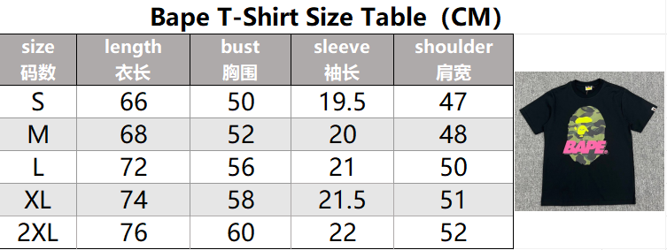 High quality Ape Head Short Sleeve 4