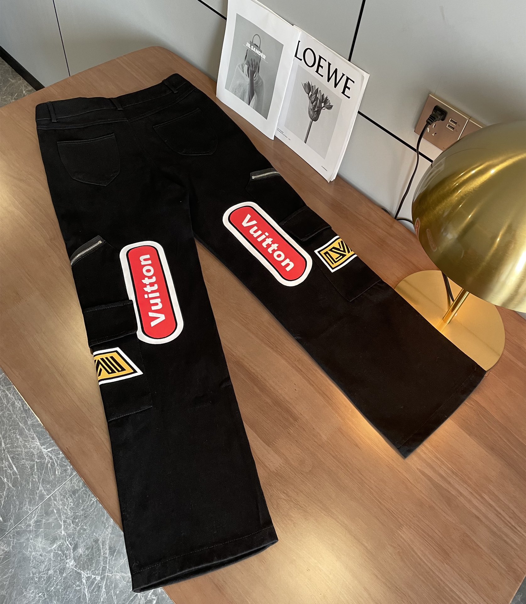 High quality denim suit