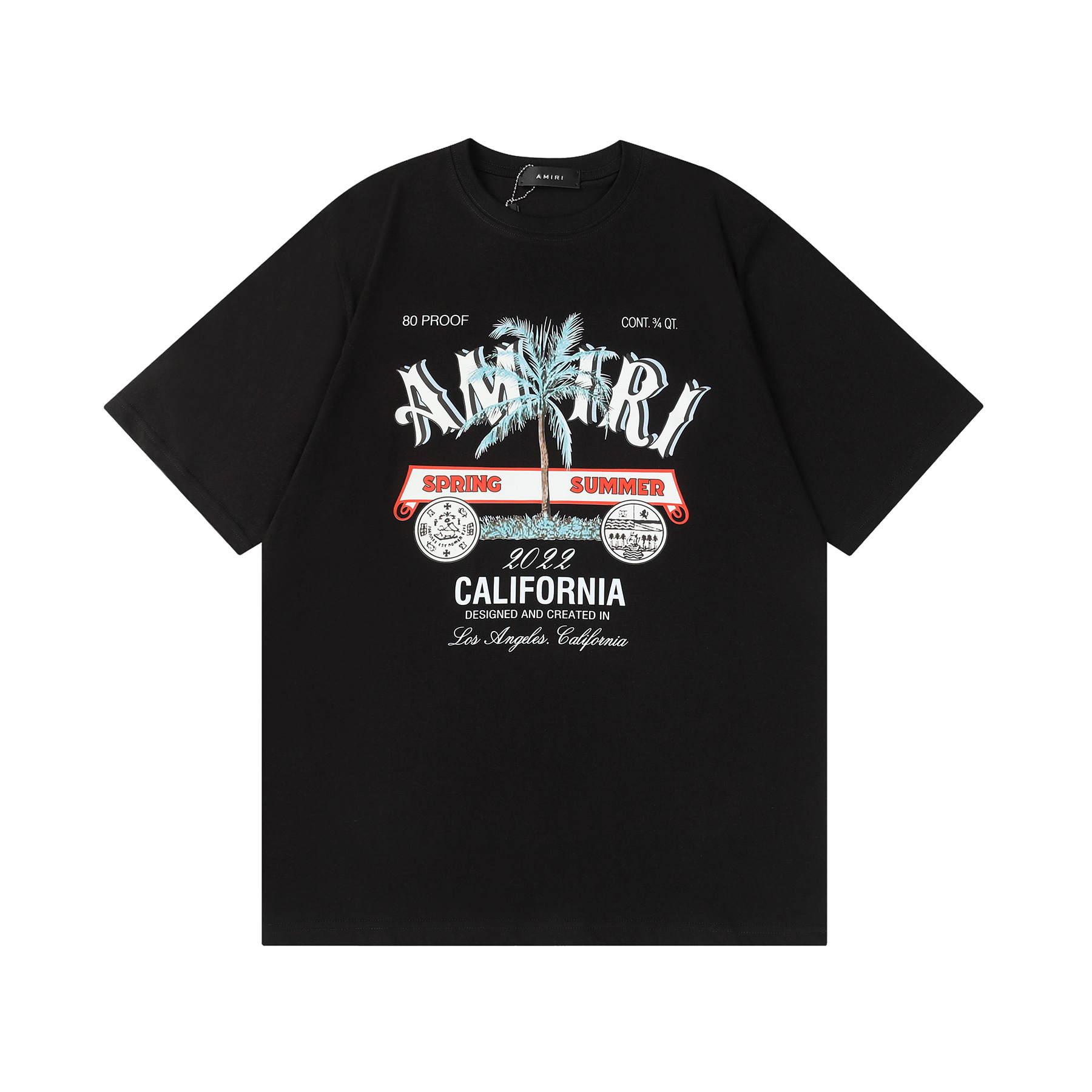 High quality American printed short sleeved shirt 31