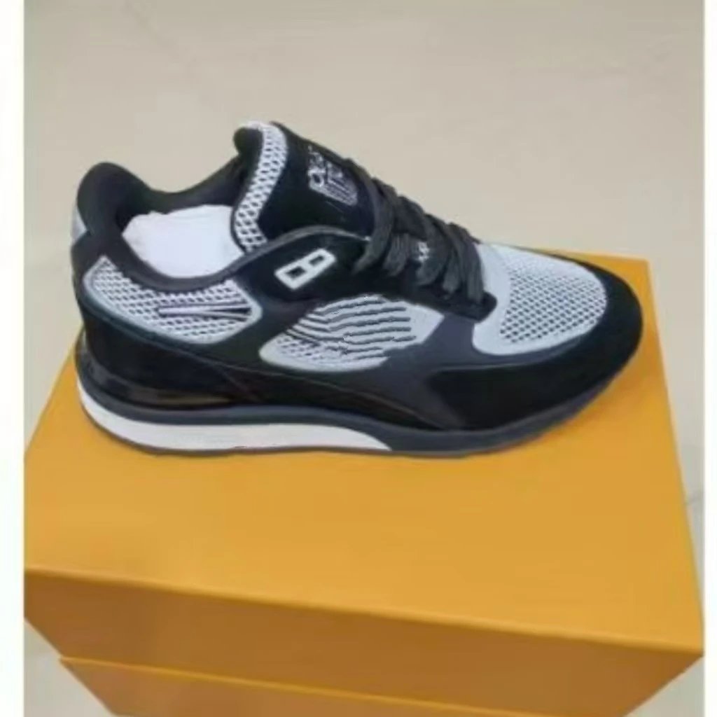 High quality high-end leather casual sports men's shoes with comfortable, breathable and lightweight soles
