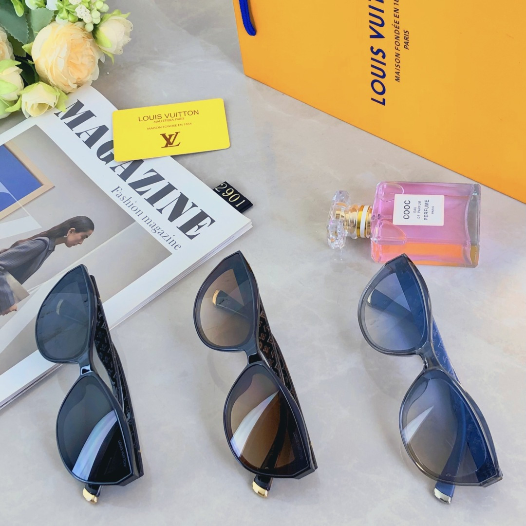 High quality temperament sunscreen sunglasses 2 pcs add : 18030258501 if you need size guide