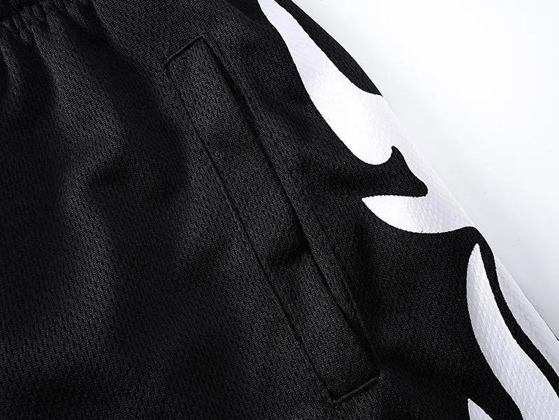 High quality trendy printed bat short sleeves