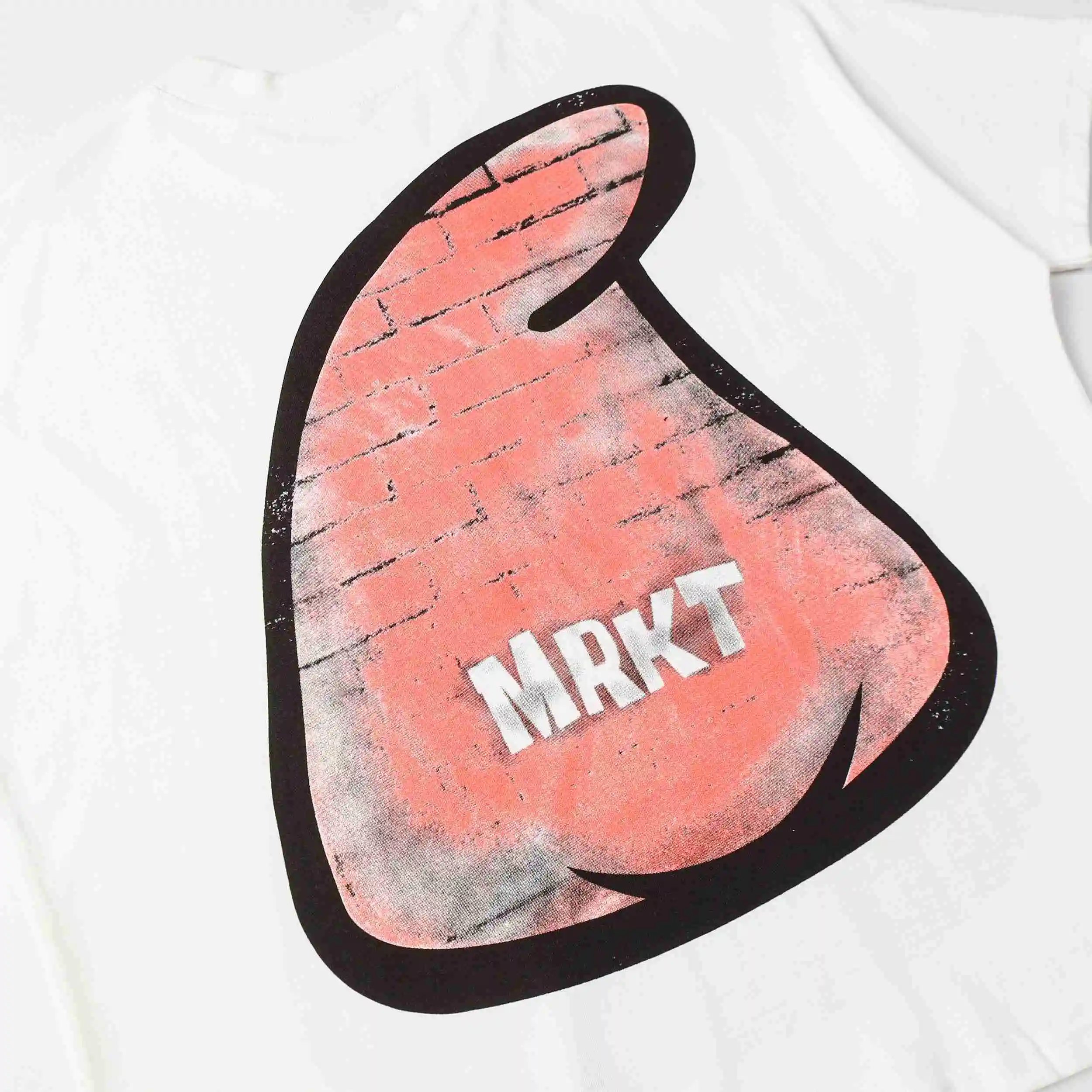 High quality trendy printed bat short sleeves