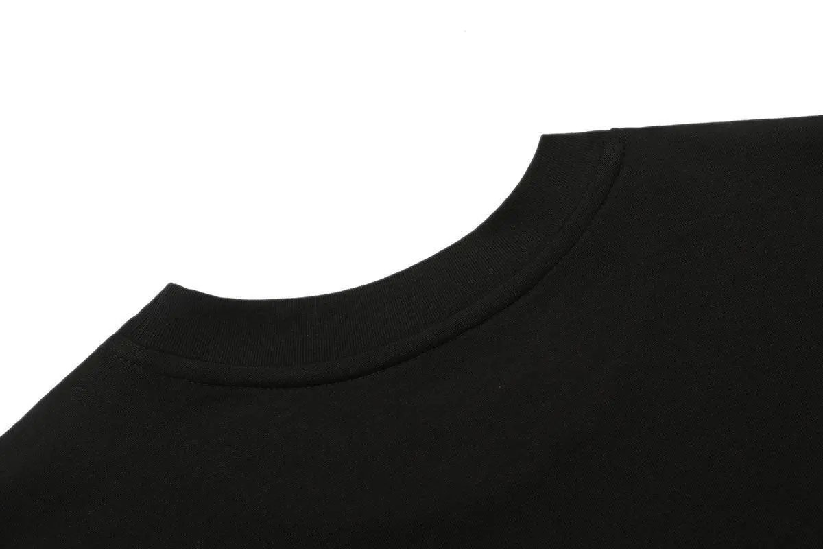 High quality trendy printed bat short sleeves