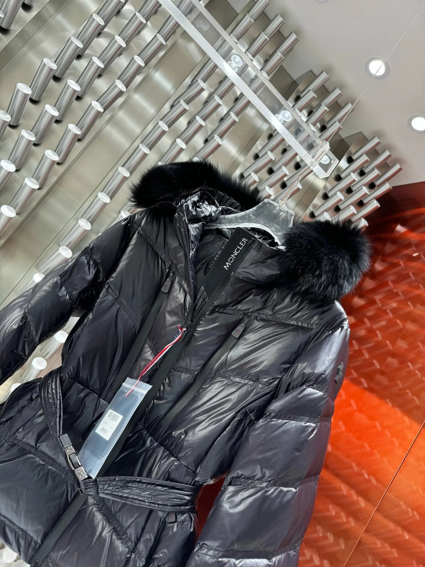 Short casual down jacket