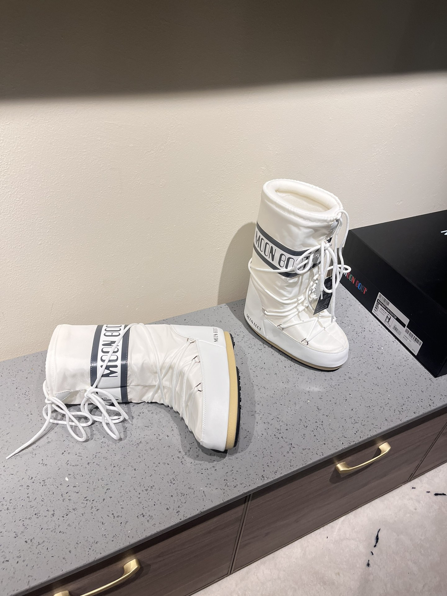 High quality ugly and cute long snow boots