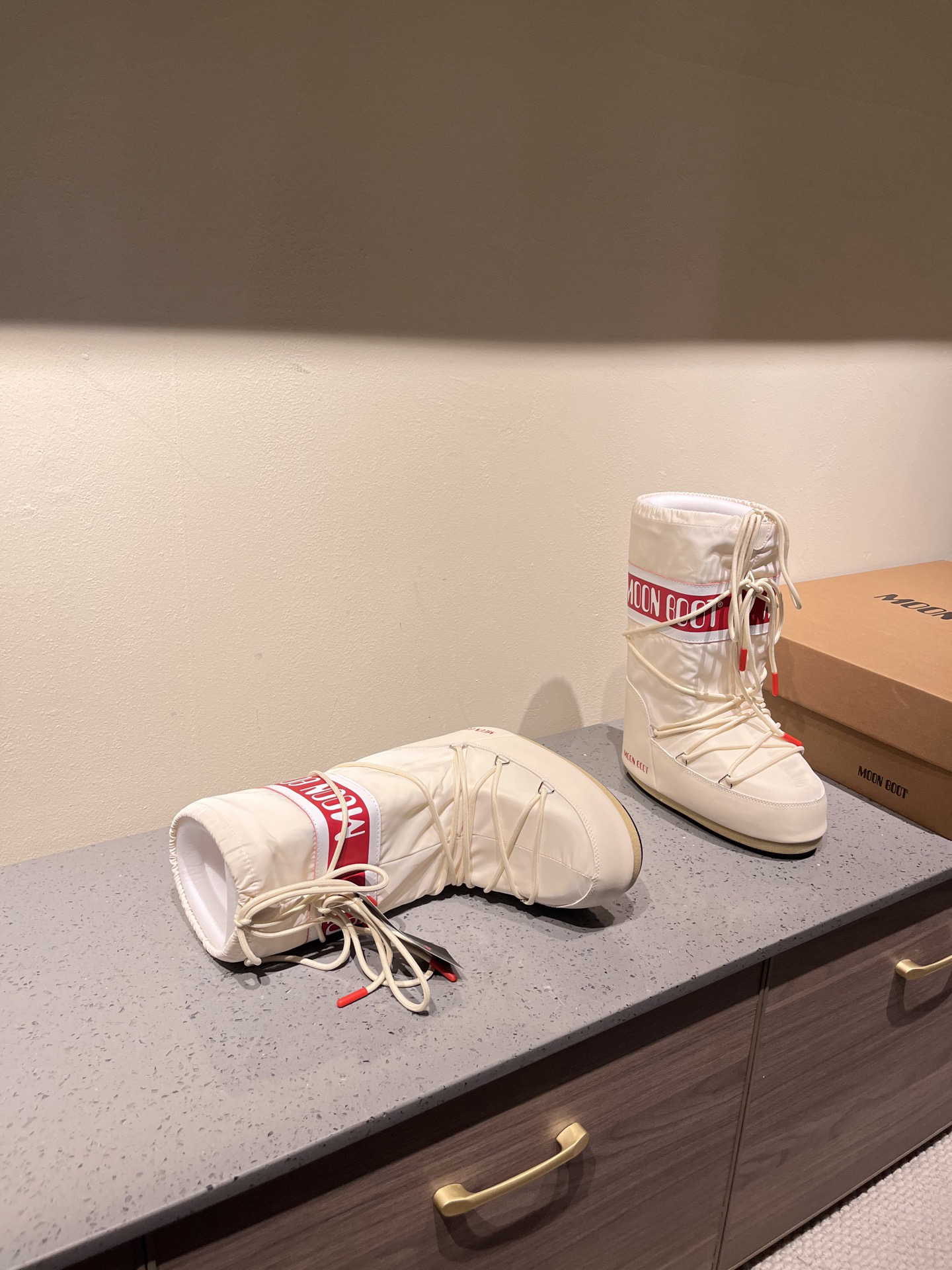 High quality ugly and cute long snow boots